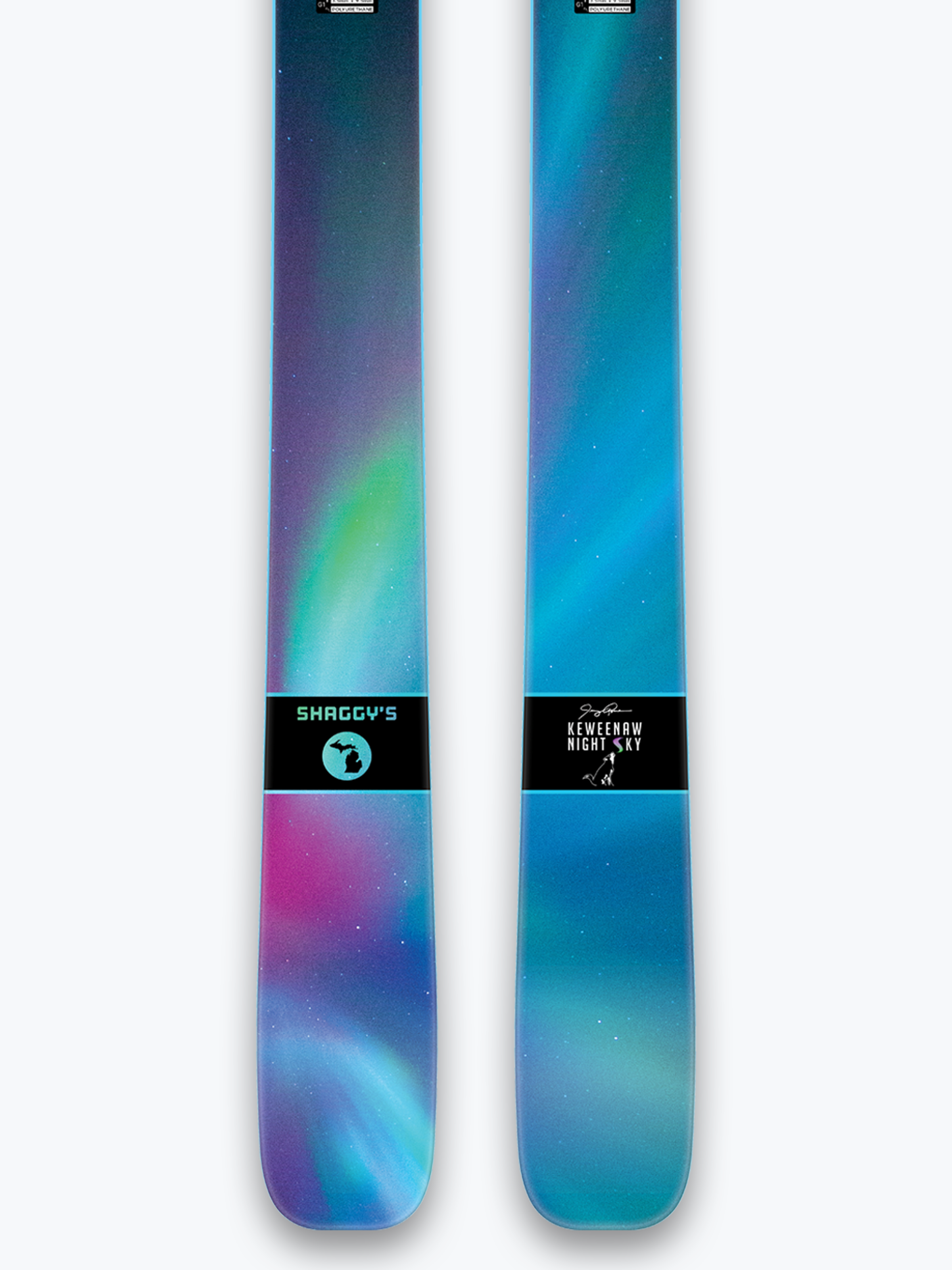 Limited Edition Northern Lights V4 Skis