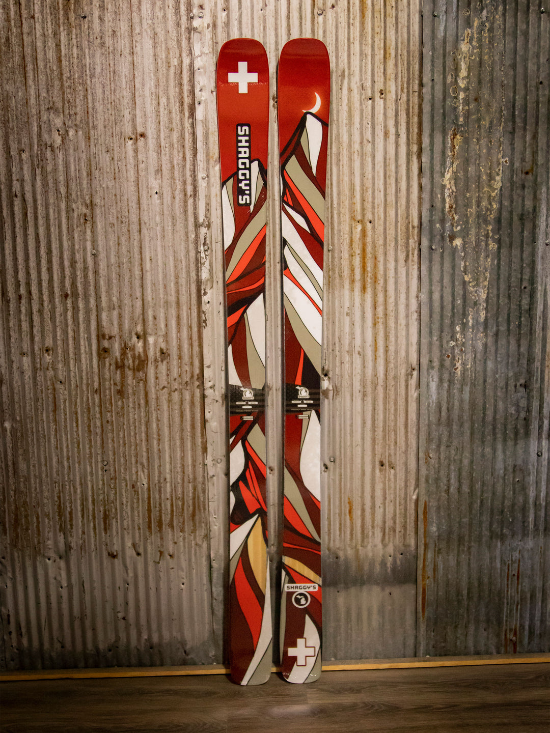 Limited Edition Ski Patrol Skis