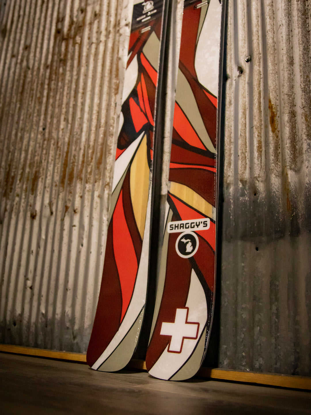 Limited Edition Ski Patrol Skis