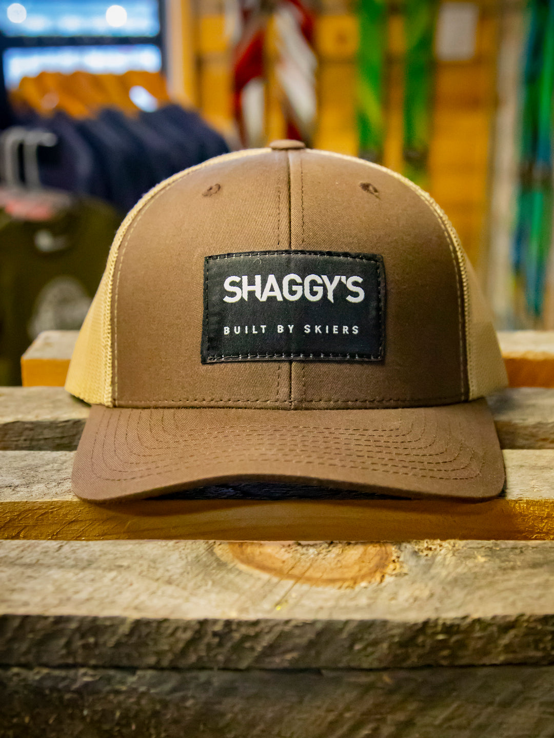 'Built By Skiers' Snapback Hat