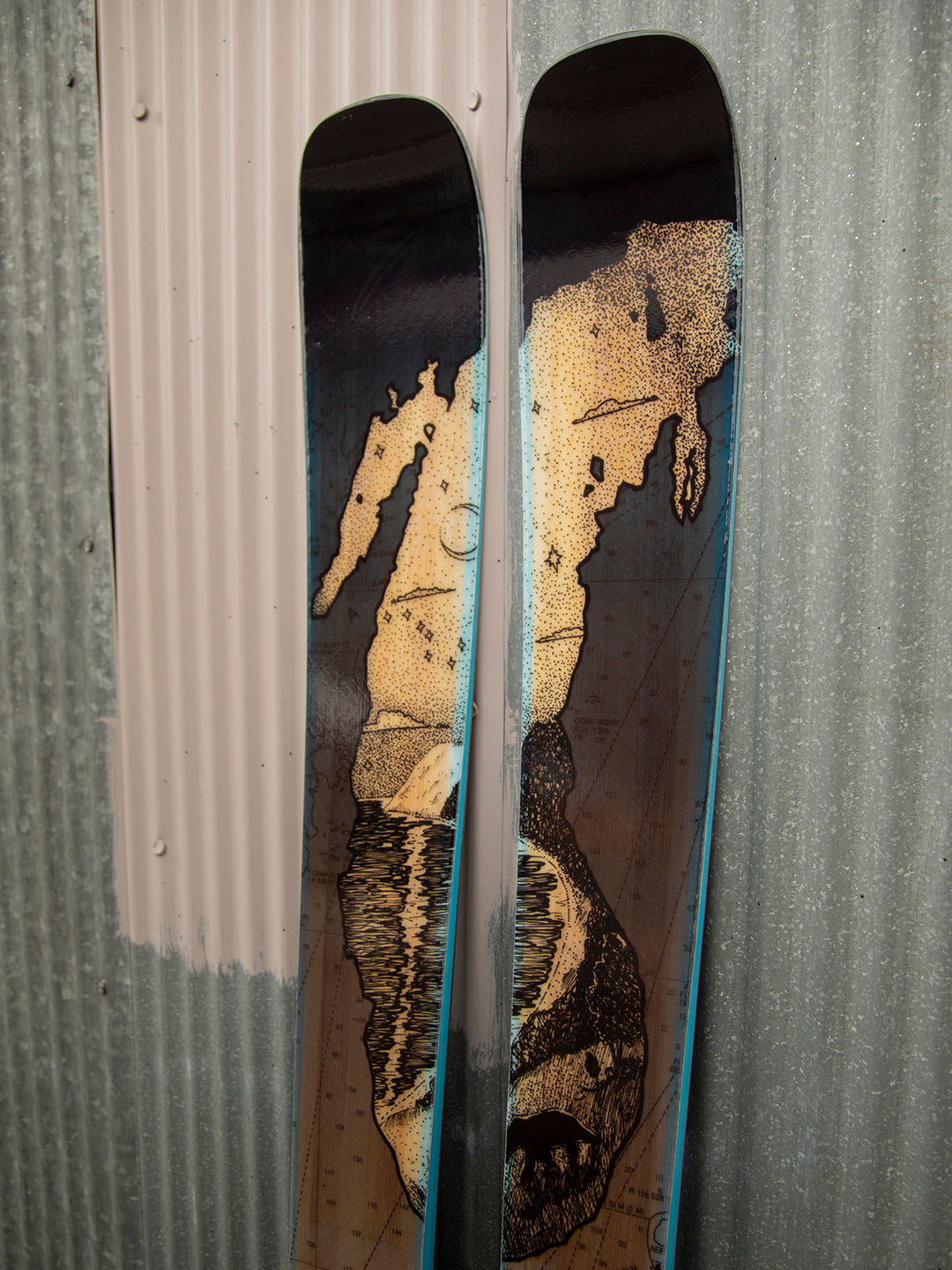 Limited Edition Lake Michigan Skis