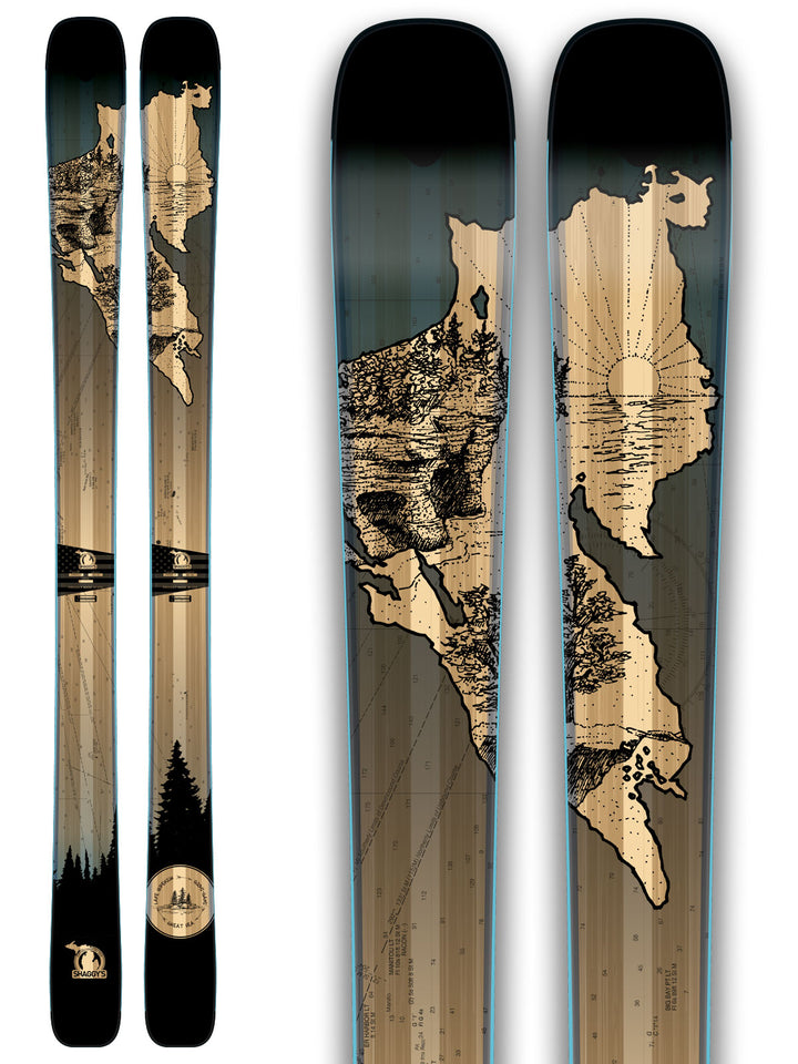 Limited Edition Lake Superior Skis