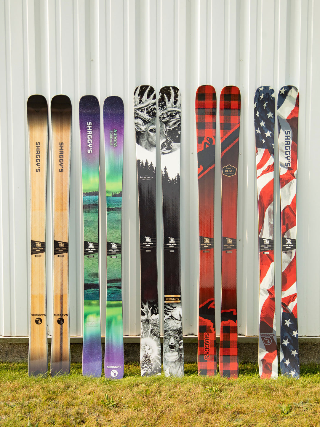 Limited Edition Wilderness Collection Skis - Whitetail Buck
