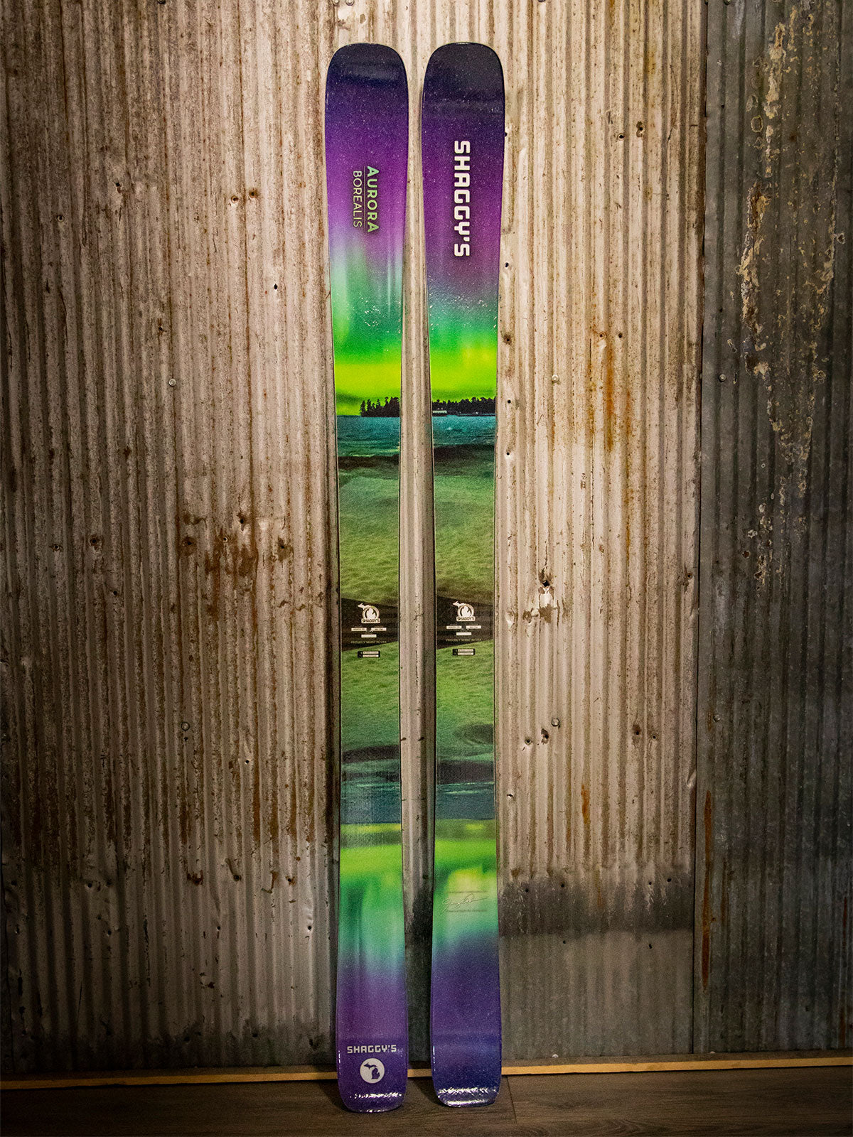 Limited Edition Northern Lights V3 Skis