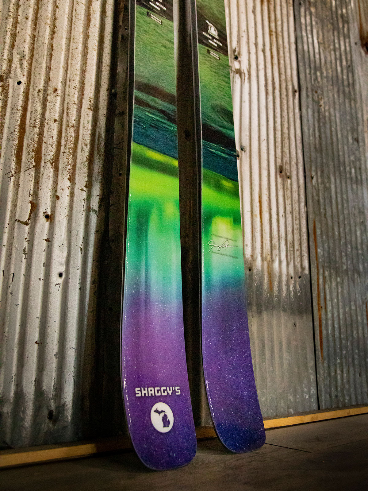 Limited Edition Northern Lights V3 Skis