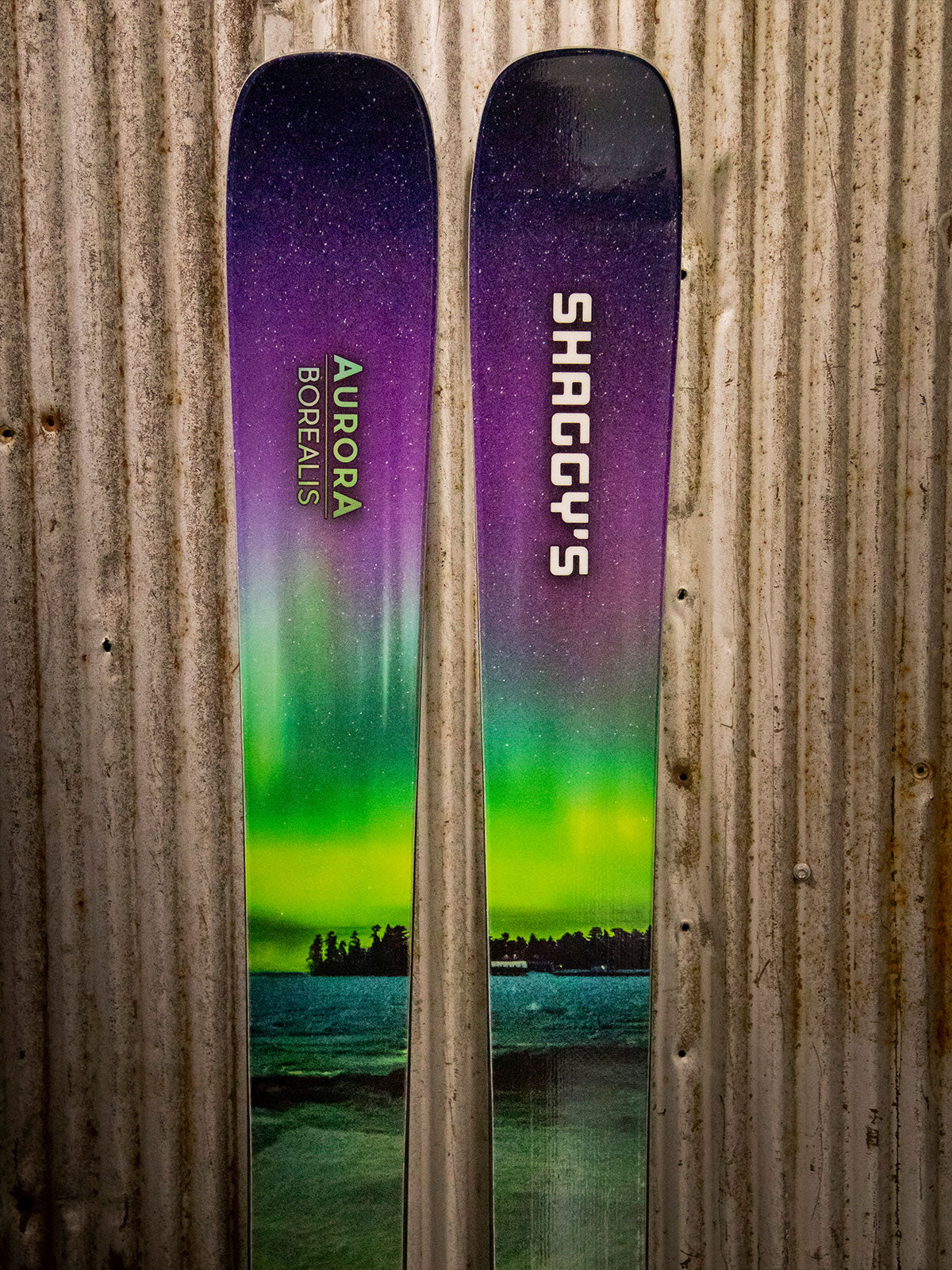 Limited Edition Northern Lights V3 Skis