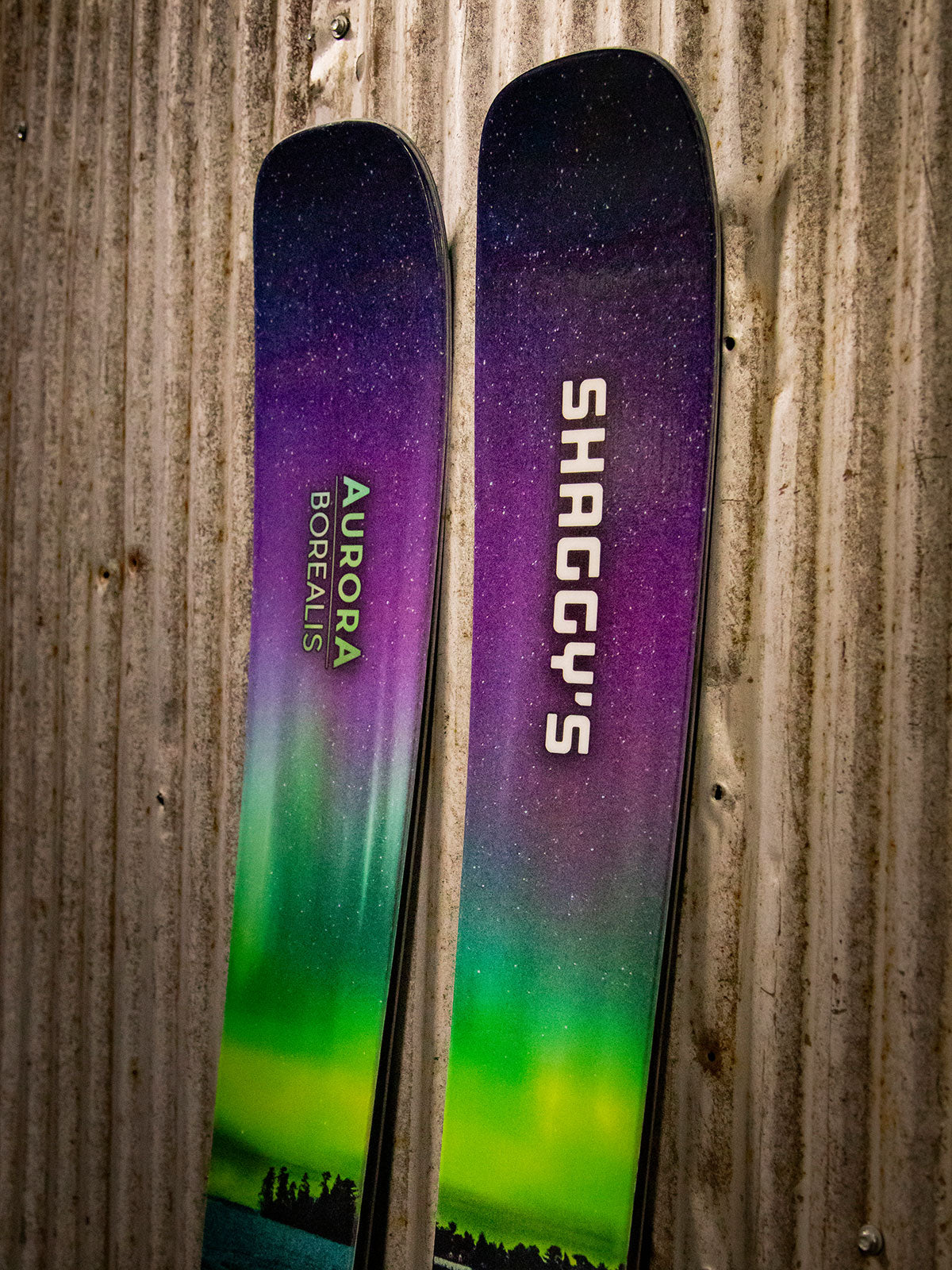 Limited Edition Northern Lights V3 Skis