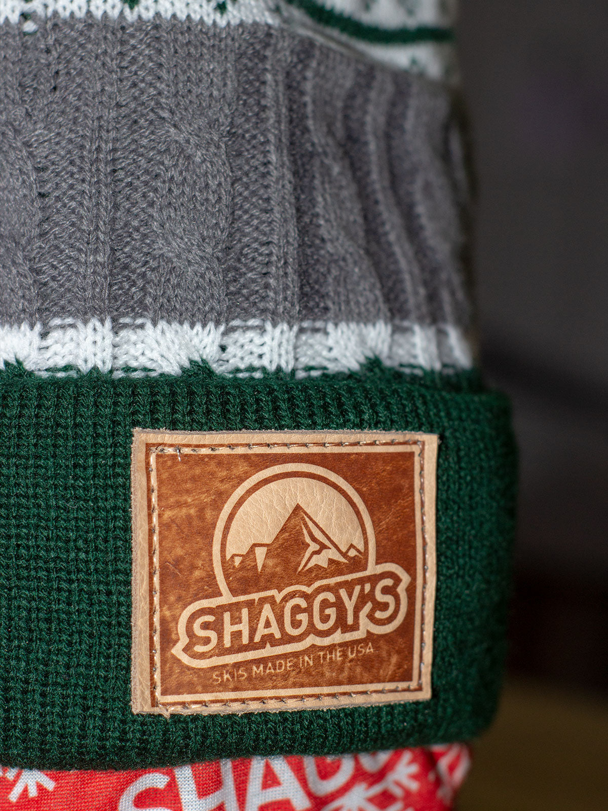 Mountain Patch Knit Beanie