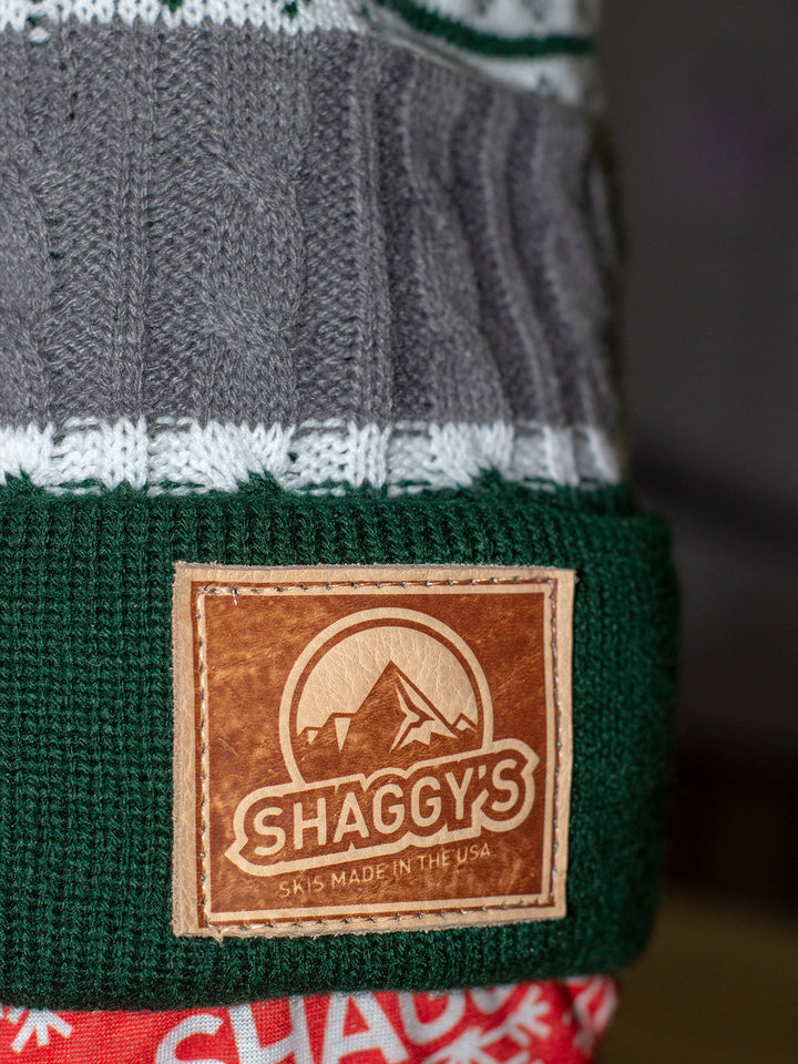 Mountain Patch Knit Beanie