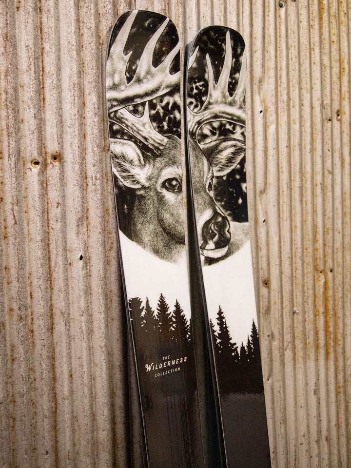 Limited Edition Wilderness Collection Skis - Whitetail Buck